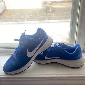 Blue nikes